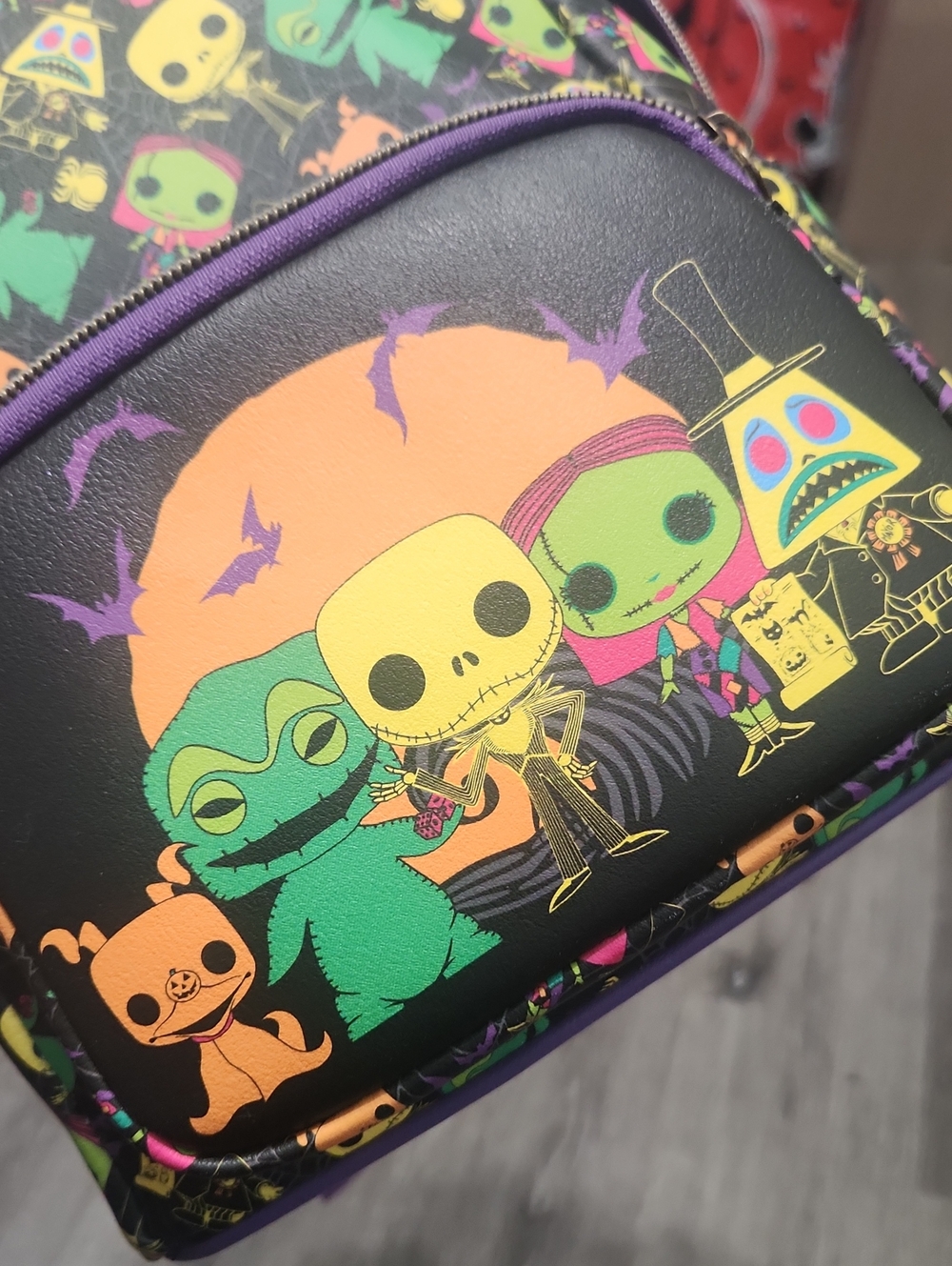 Nightmare Before Christmas Mini Backpack NWT - Picture 4 of 5